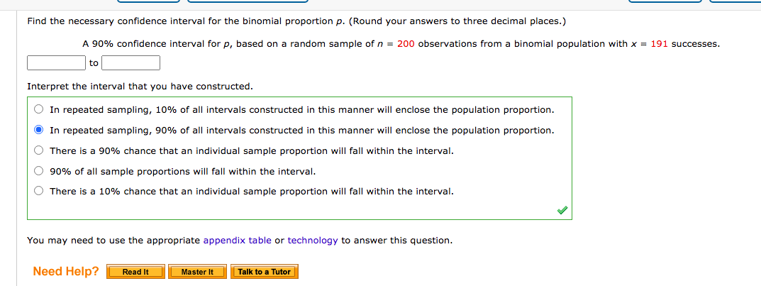 Solved Find the necessary confidence interval for the | Chegg.com