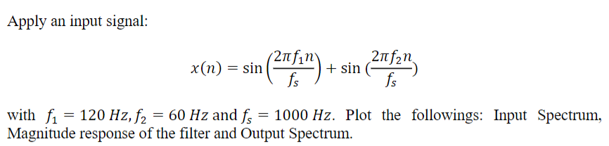 Solved Task 14: The transfer function of the notch filter is | Chegg.com