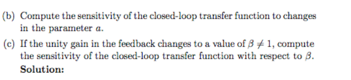 Solved 4. A unity feedback control system has the open-loop | Chegg.com