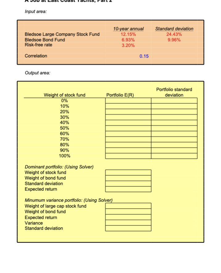 Solved help answer with excel calculations chegg