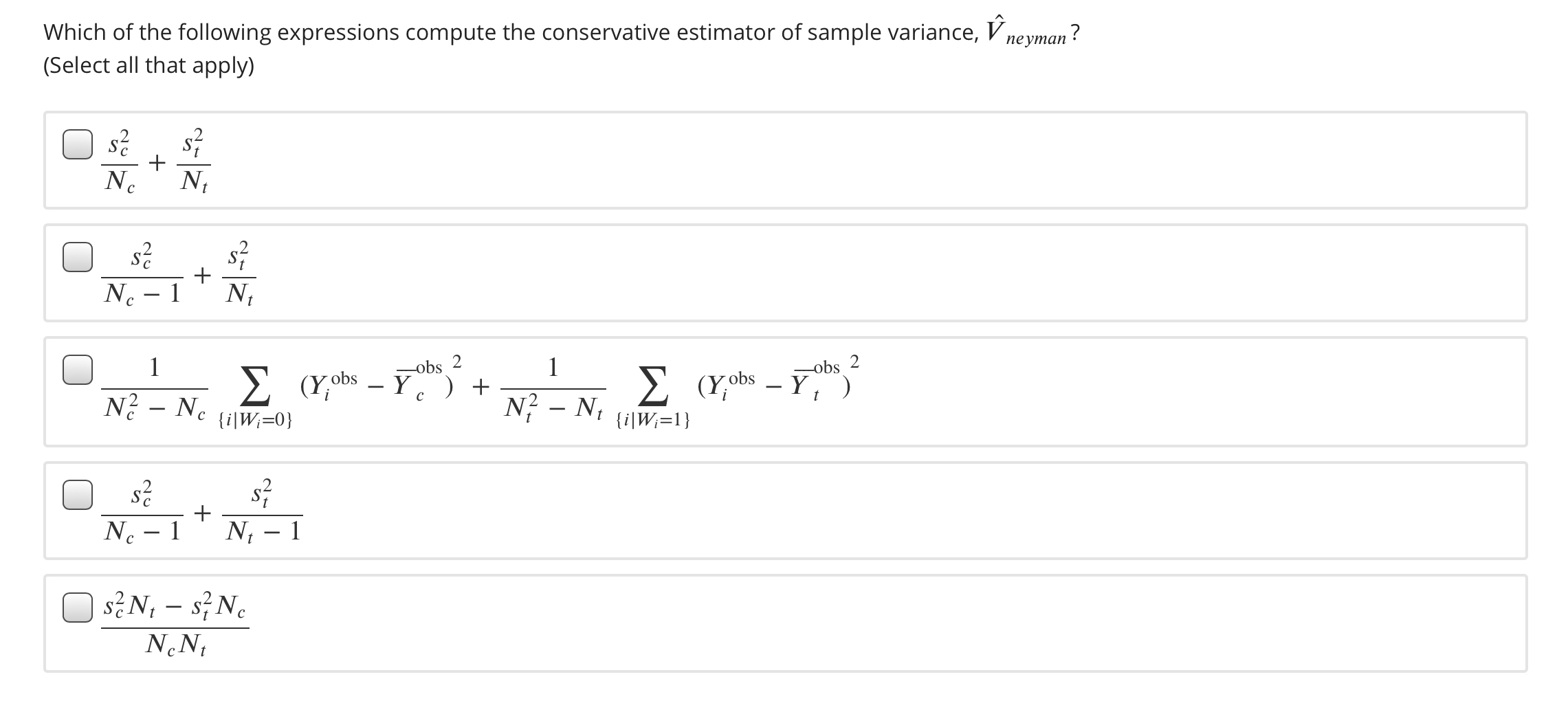 Solved Which Of The Following Expressions Compute The Con Chegg Com