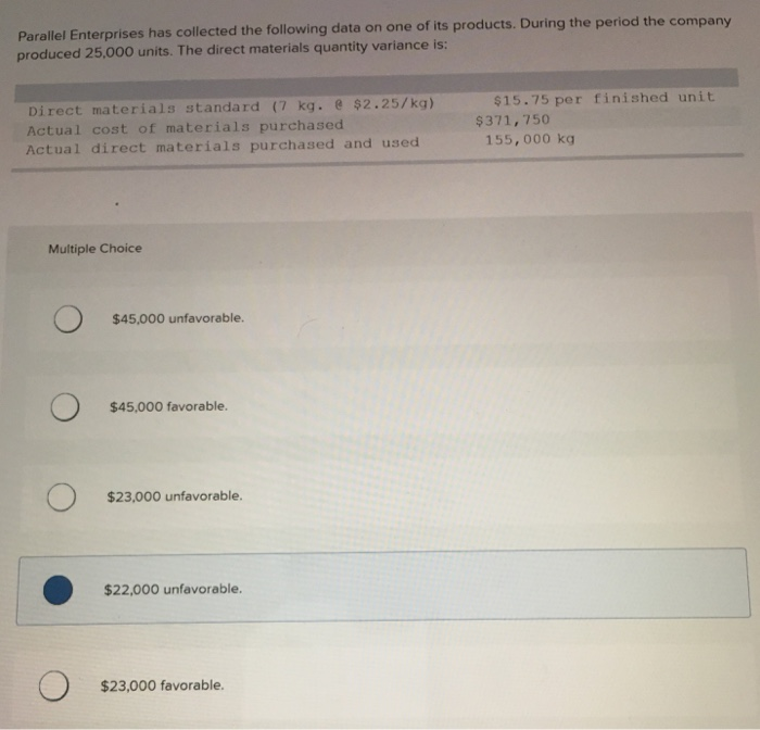 solved-parallel-enterprises-has-collected-produced-25-000-chegg