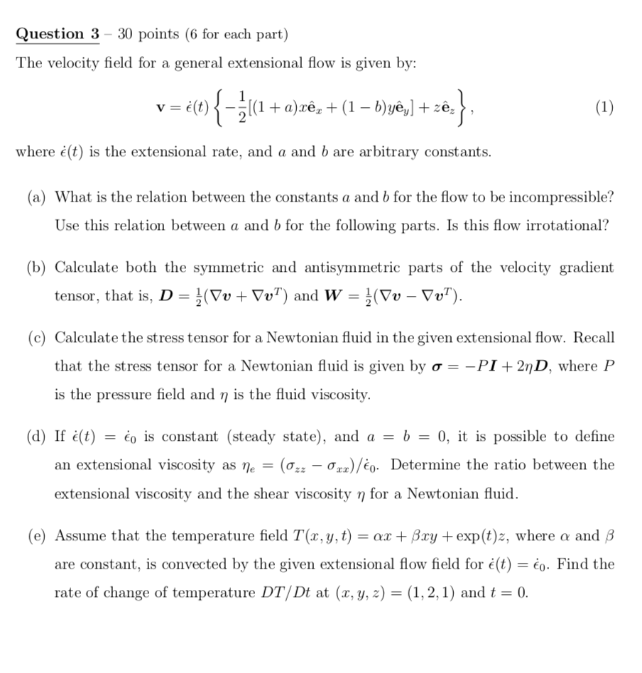 Solved Question 3 30 Points 6 For Each Part The Veloc Chegg Com