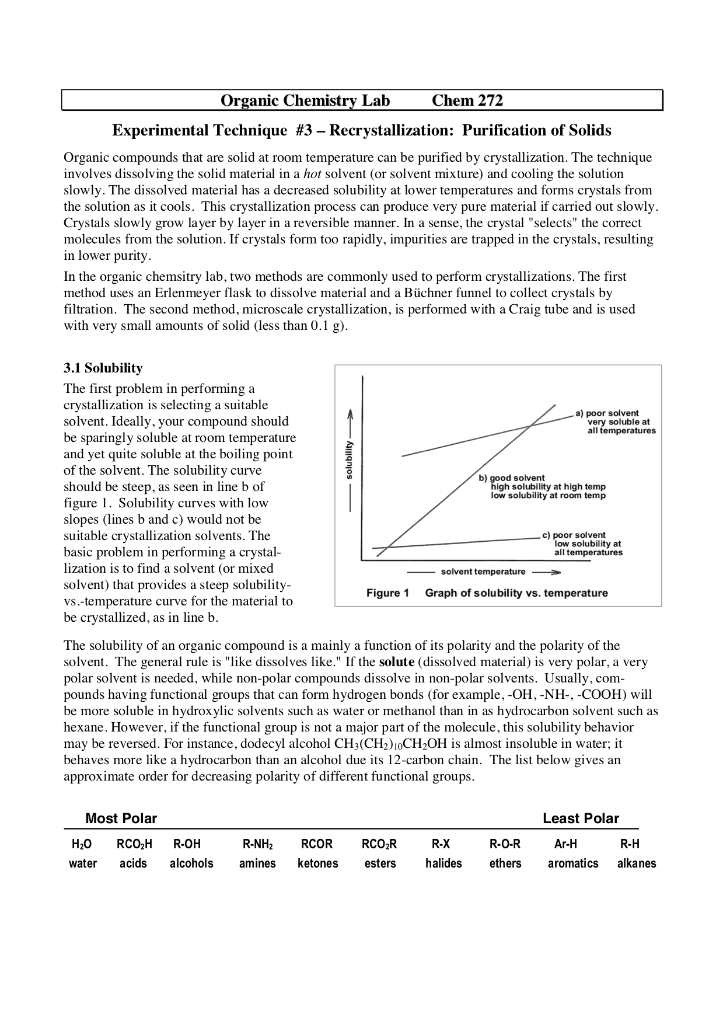 (12pts total) Purification The crude acetaminophen