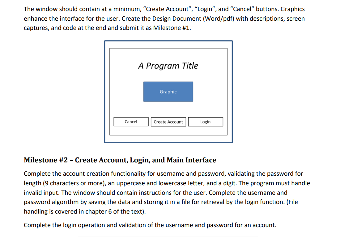 I Already Did Milestone 1 And 2 I Am Looking For Chegg