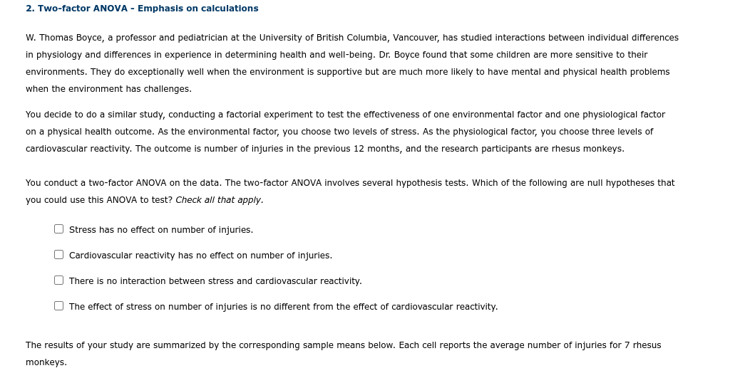 W. Thomas Boyce, a professor and pediatrician at the