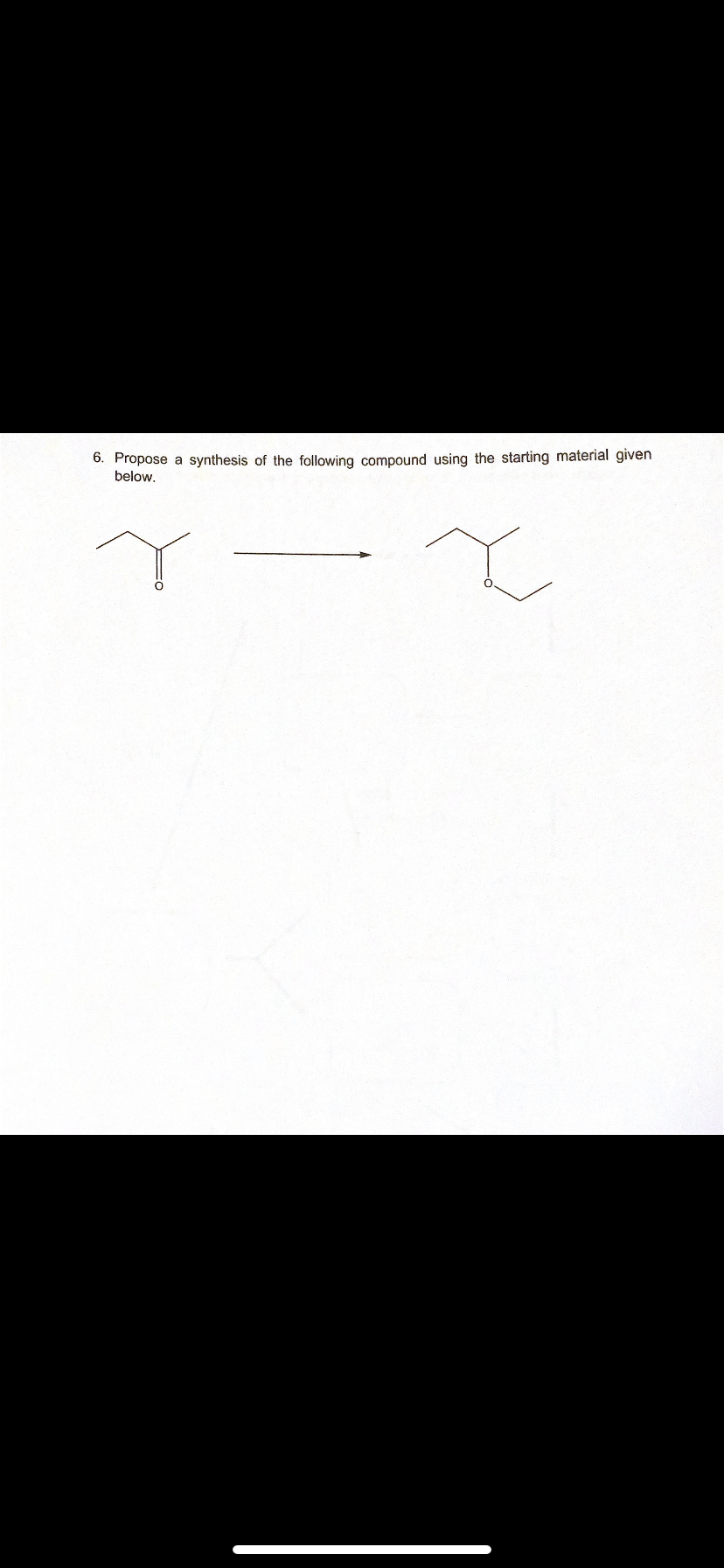 Solved Propose a synthesis of the following compound using | Chegg.com