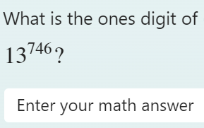 Solved Enter your math answer | Chegg.com