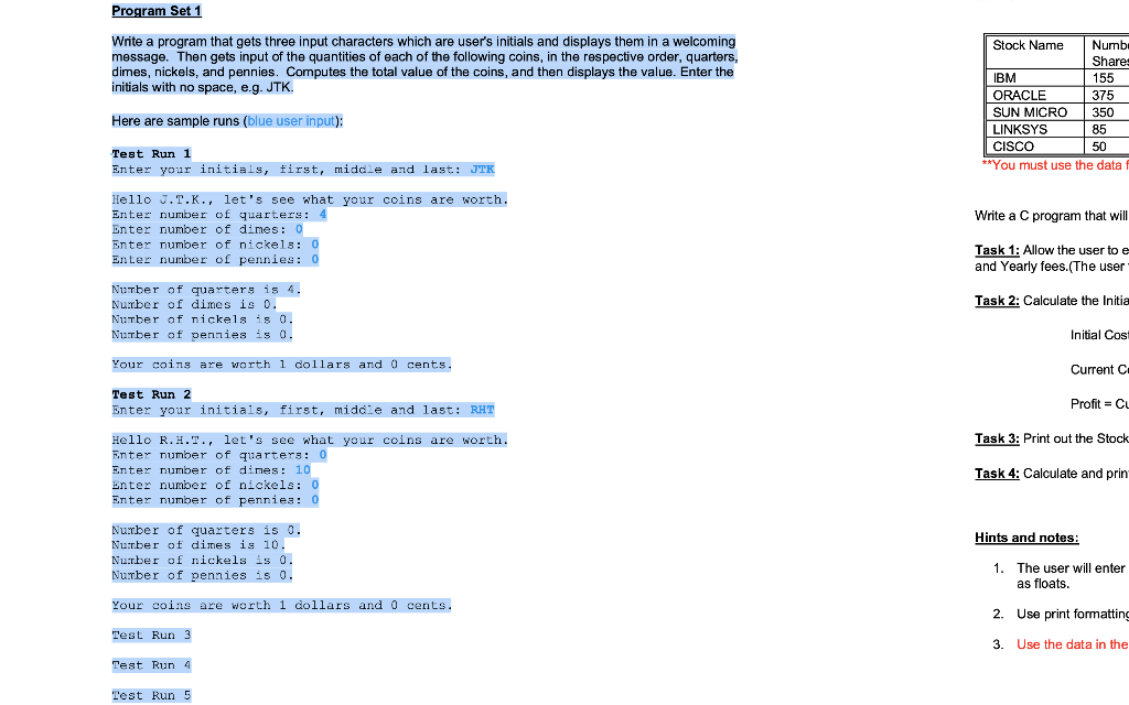 Solved Hi the Programming language is C Programming and I | Chegg.com