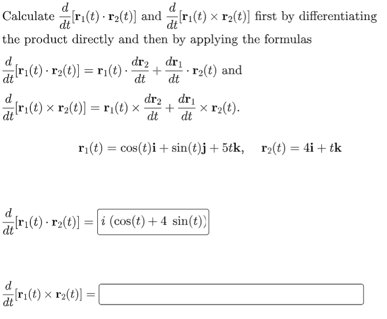 Solved Calculate by differentiating the product directly and | Chegg.com