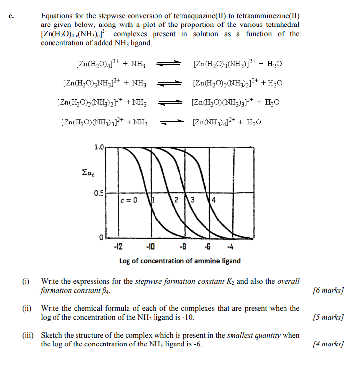 Solved c. Equations for the stepwise conversion of