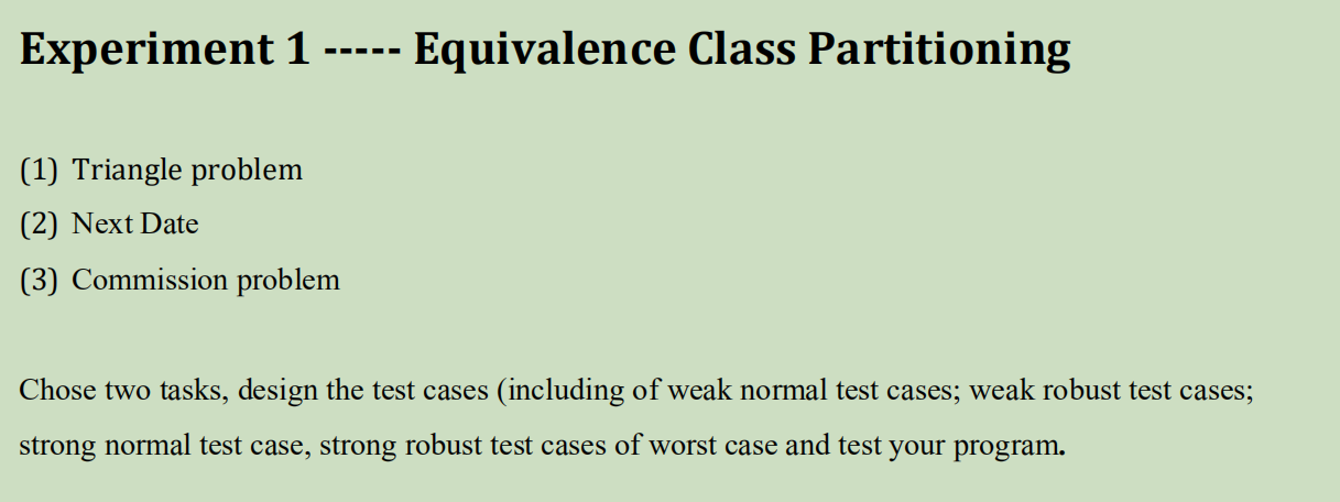 software quality assurance assignment questions