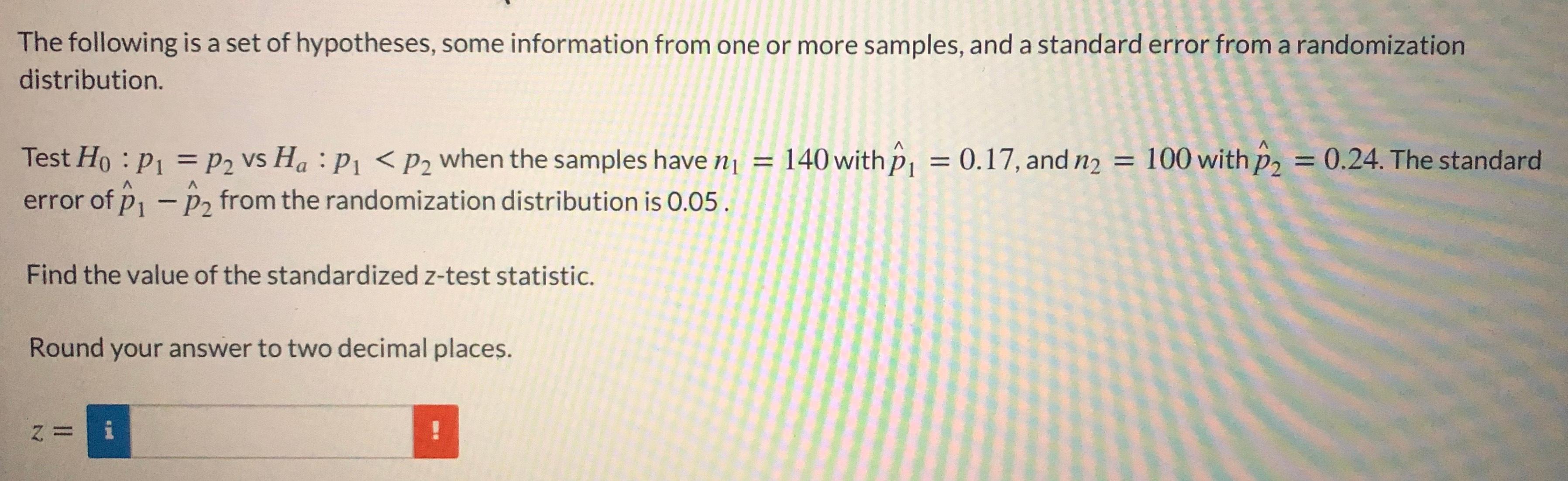 Solved The following is a set of hypotheses, some | Chegg.com