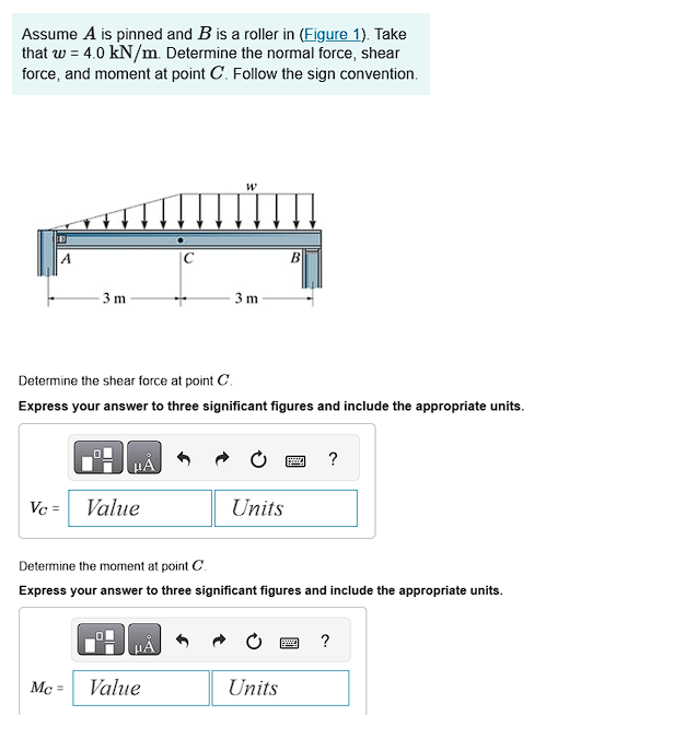 Solved Assume A is pinned and B is a roller in Take that | Chegg.com