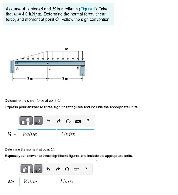 Solved Assume A Is Pinned And B Is A Roller In Take That | Chegg.com