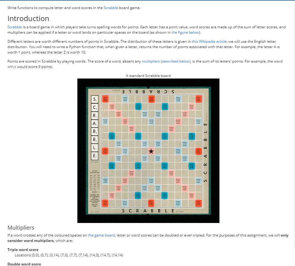 Scrabble letter distributions - Wikipedia