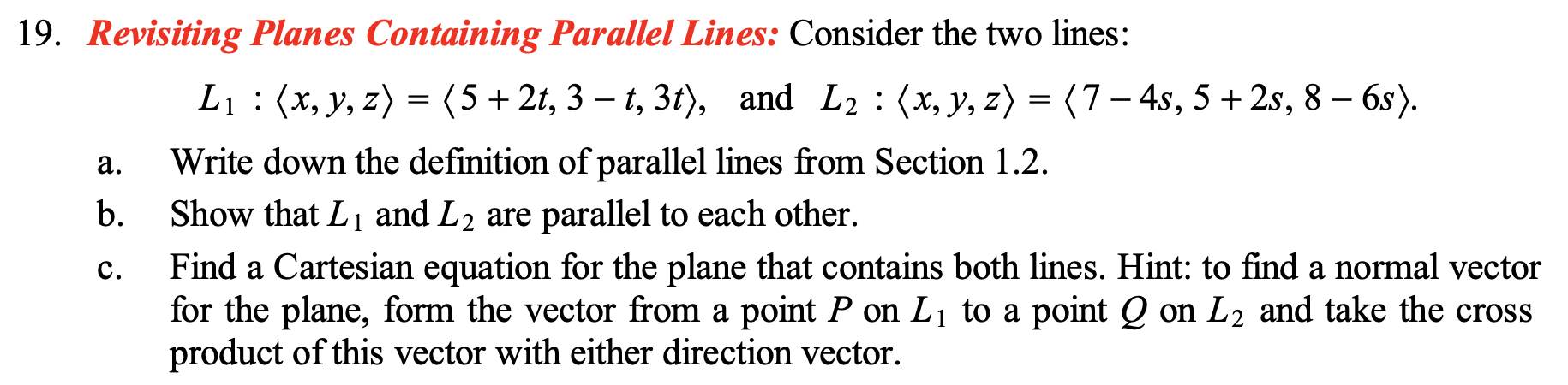 Solved 15 The Cross Product Suppose That U U1 U2 U Chegg Com