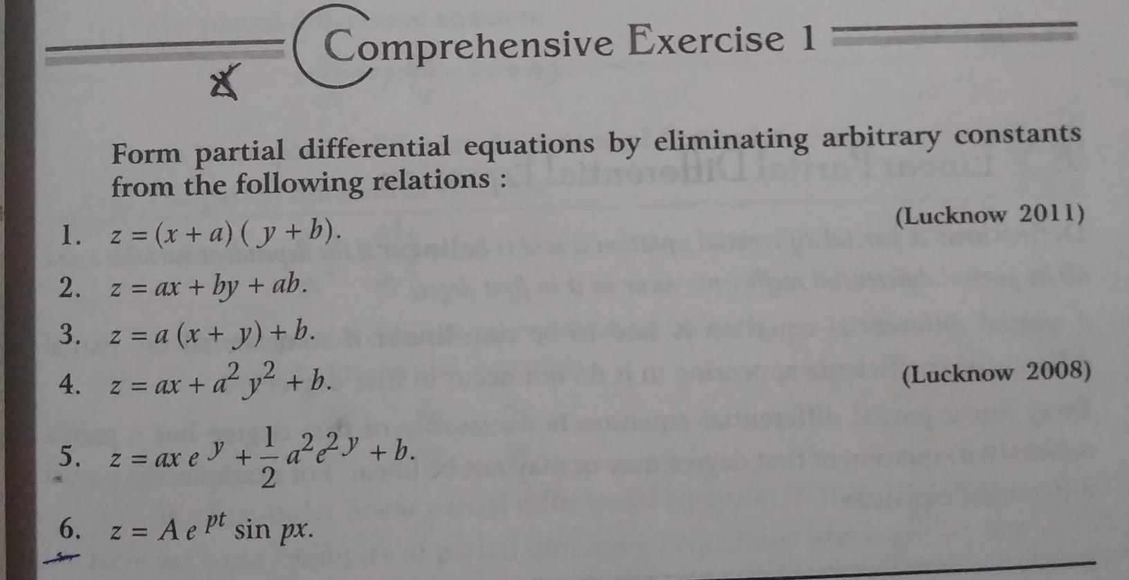 partial differential equations pq 1 is of the following standard form