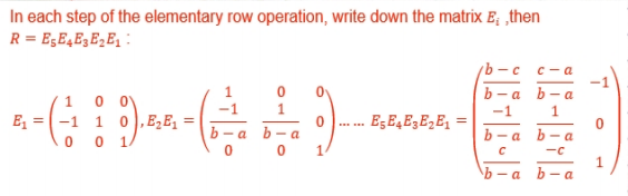 Solved Please use the method where elementary row operations | Chegg.com