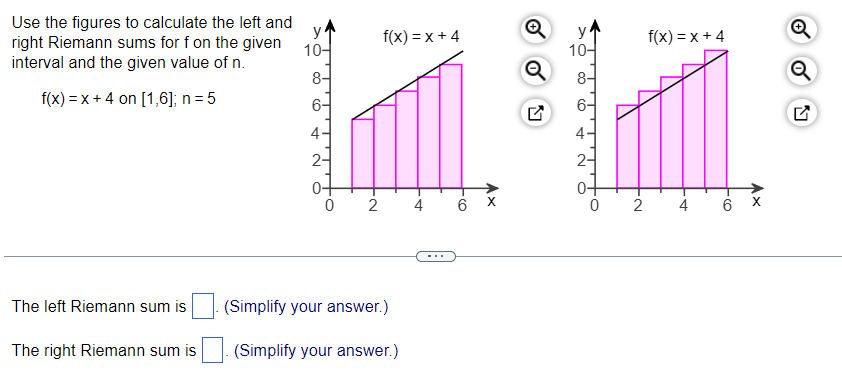 Solved Use the figures to calculate the left and right | Chegg.com