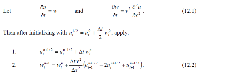Below is the Python program used to solve the wave | Chegg.com