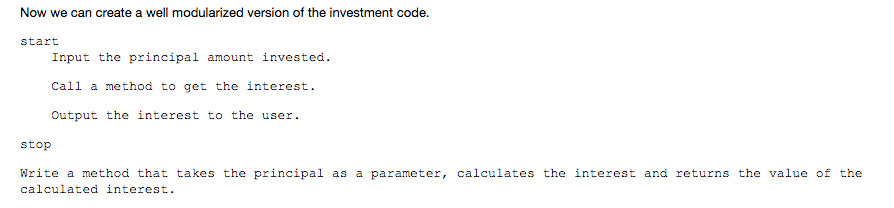 Solved Now we can create a well modularized version of the | Chegg.com