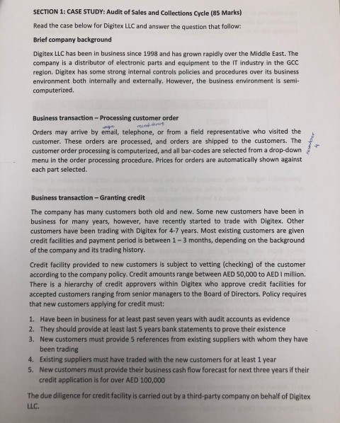 Auditing case study with solution pdf image