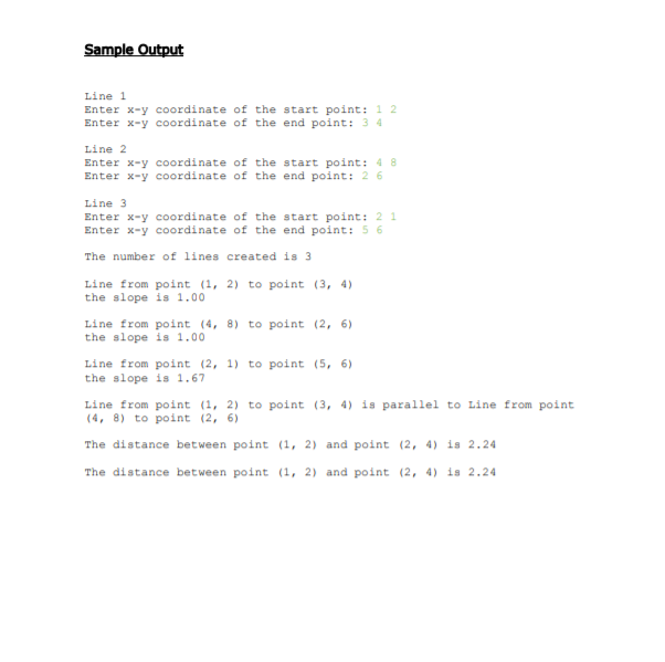 Solved Implement the following classes: 1) Class Point that | Chegg.com
