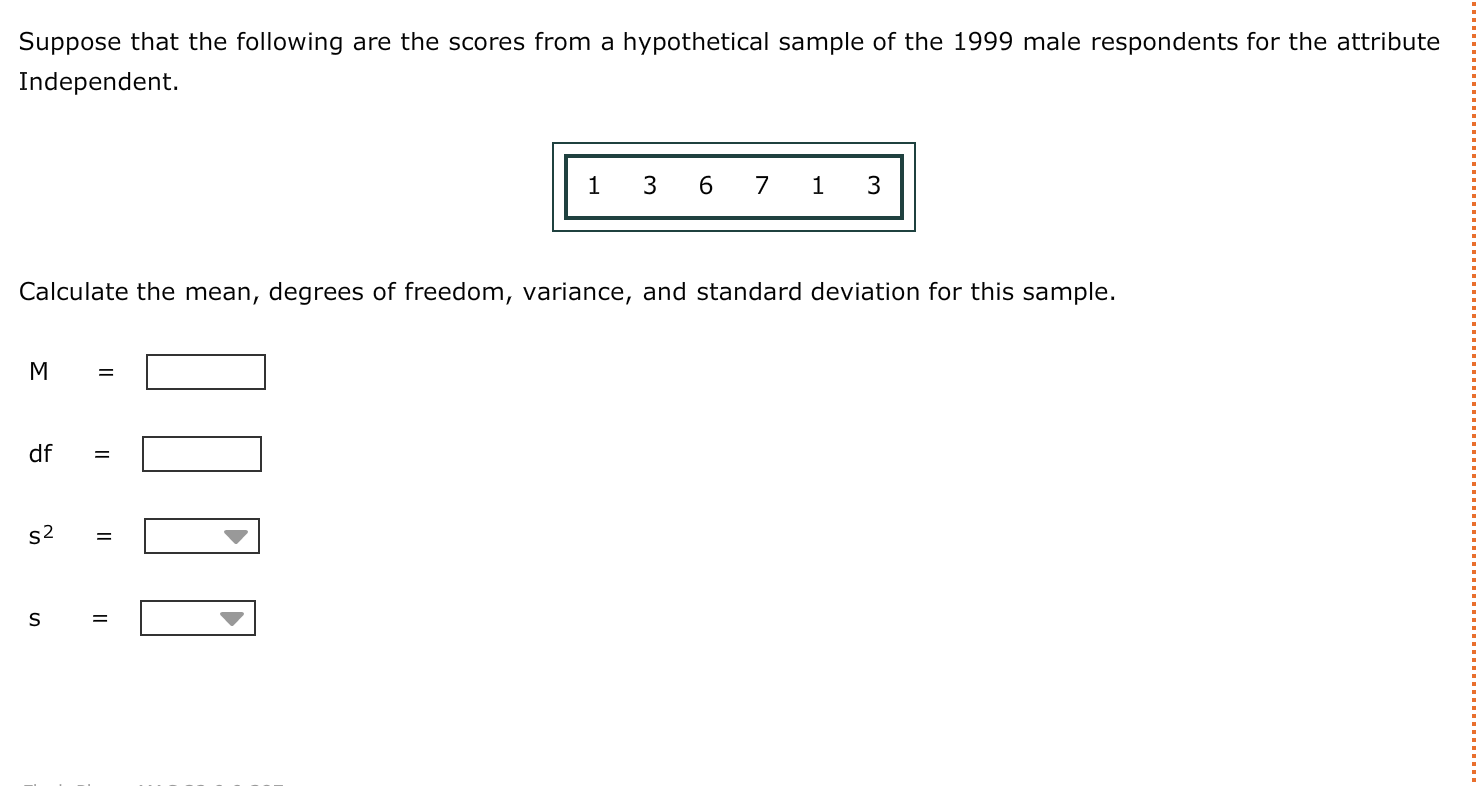 Solved 5. Standard deviation and variance for a sample Аа Аа | Chegg.com