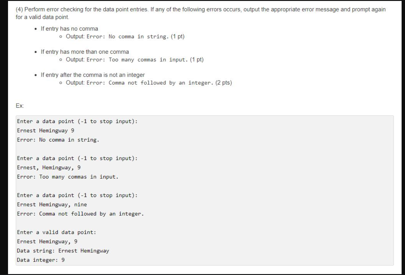 I need help with this Zybooks C programming | Chegg.com