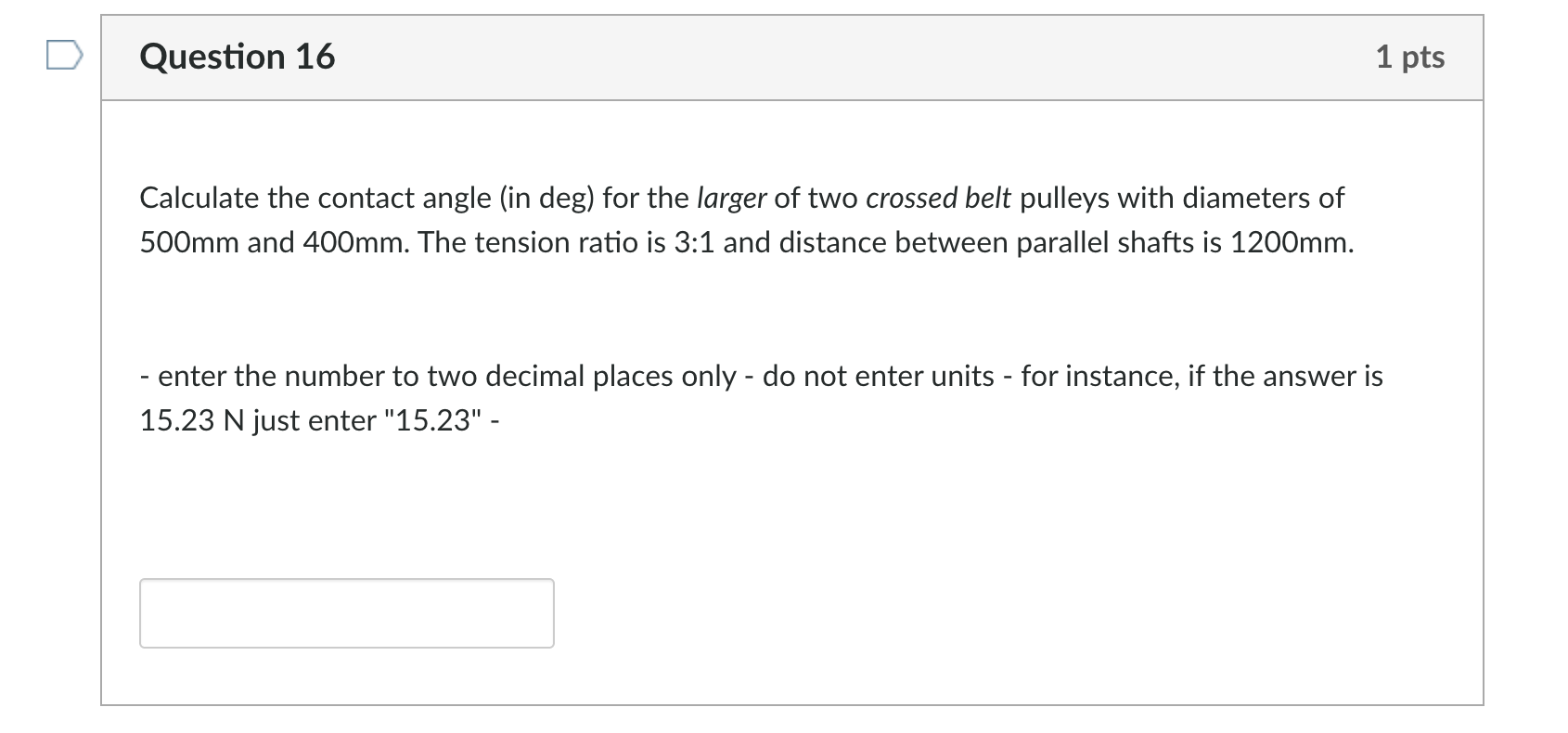 Solved Calculate the contact angle (in deg) for the larger | Chegg.com