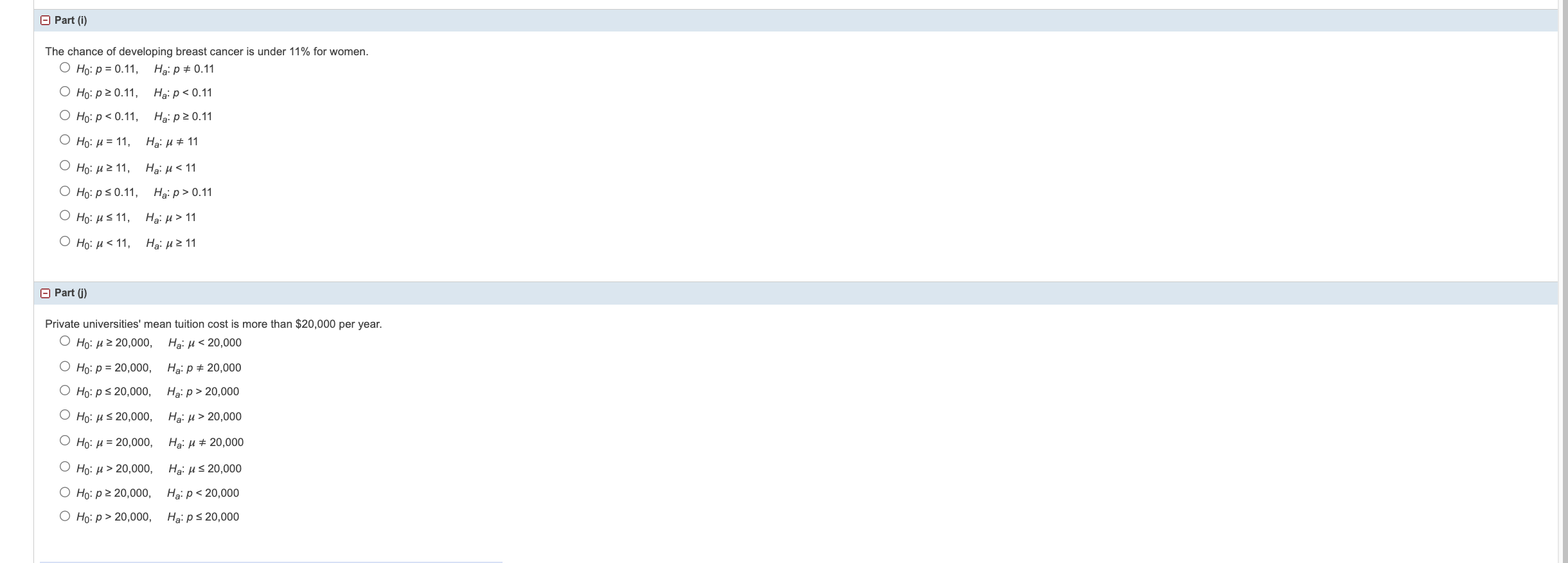 Solved Please help me with this Statistic problem. I know | Chegg.com