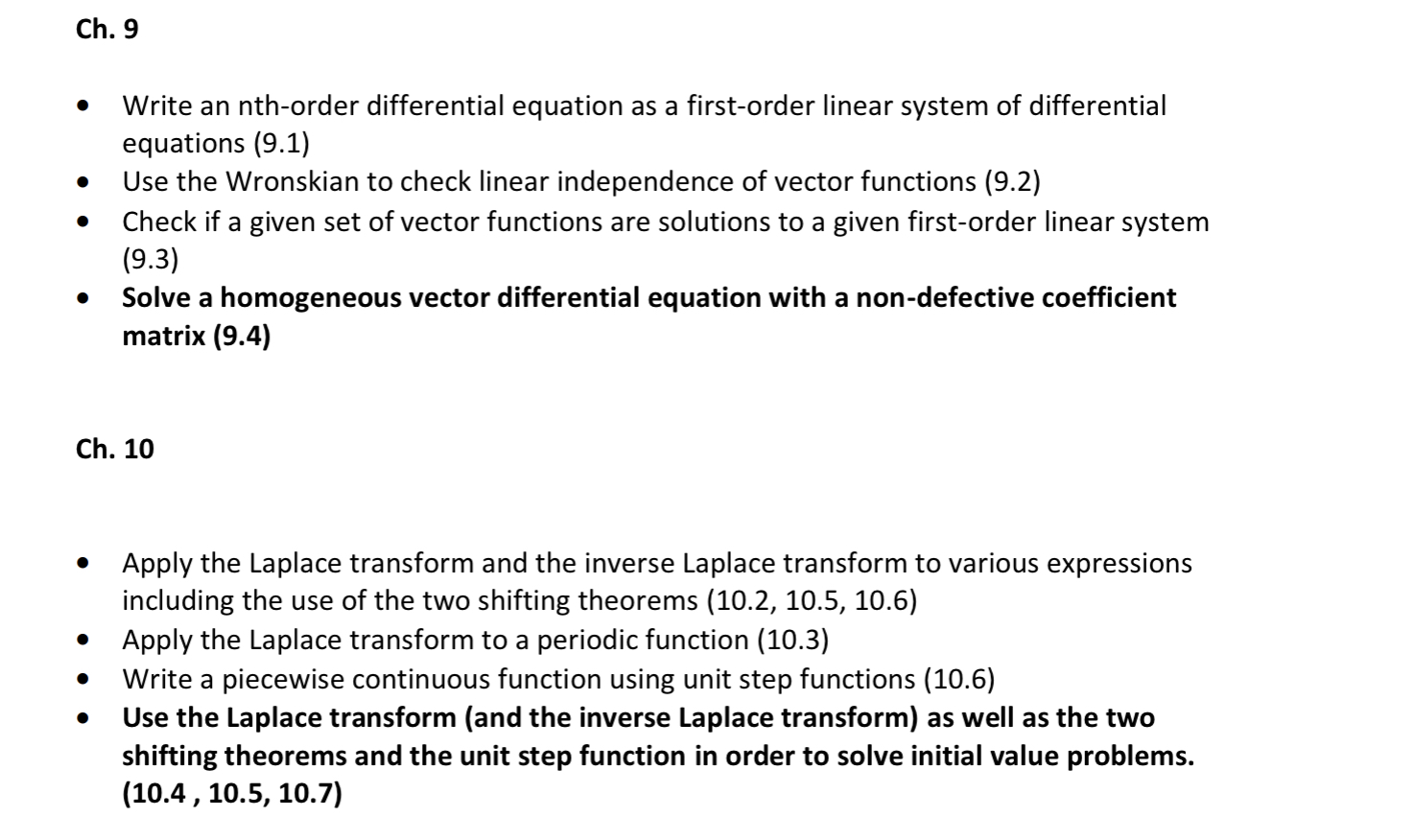 Solved Write An Nth Order Differential Equation As A