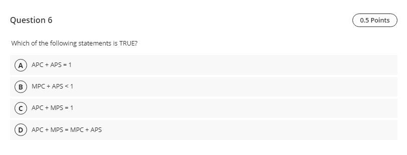 Solved Question 6Which of the following statements is | Chegg.com