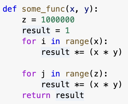 Solved PYTHON - time and space complexity for the next | Chegg.com