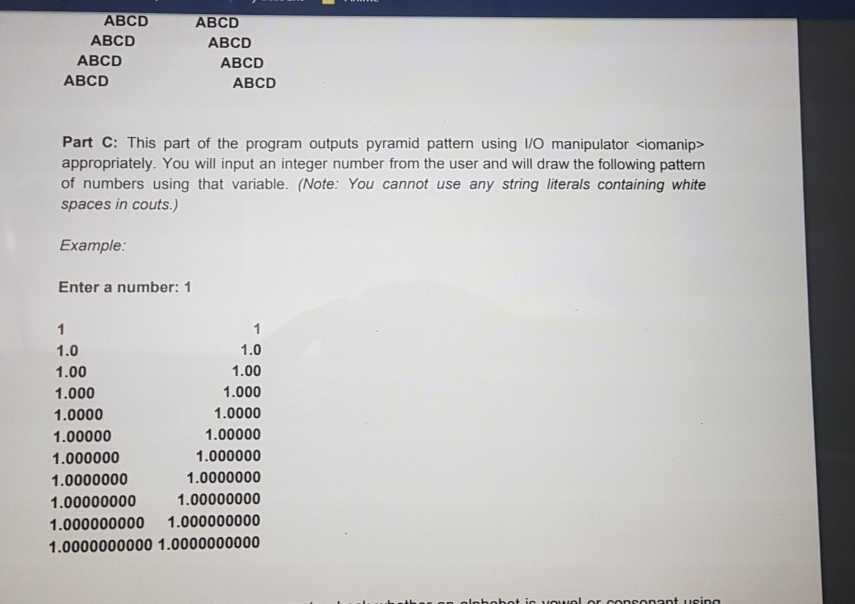 Solved Question 2: Write a menu based C++ program that | Chegg.com