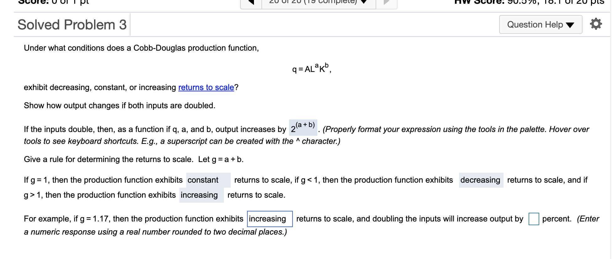 Solved Solved Problem 3 Question Help Under what conditions | Chegg.com