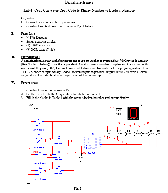 Conversion in digital clearance electronics