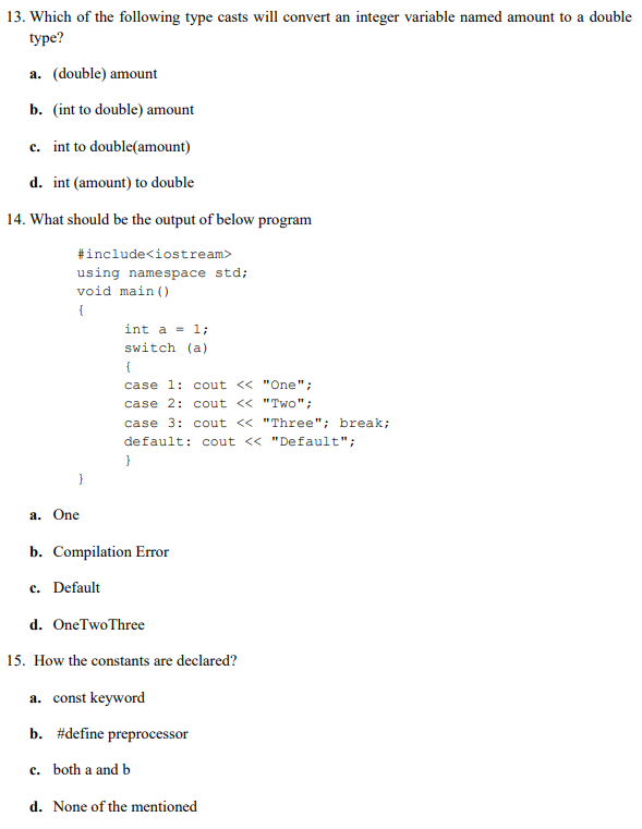 Solved 12. What is the output of this program? \#include | Chegg.com