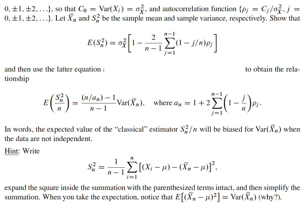 Solved Suppose that {X1,X2,…,Xn} is a finite sample from a | Chegg.com