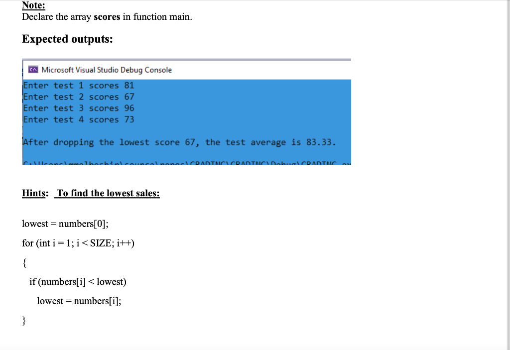 Solved Hello I need need with my Programming assignment 13. | Chegg.com