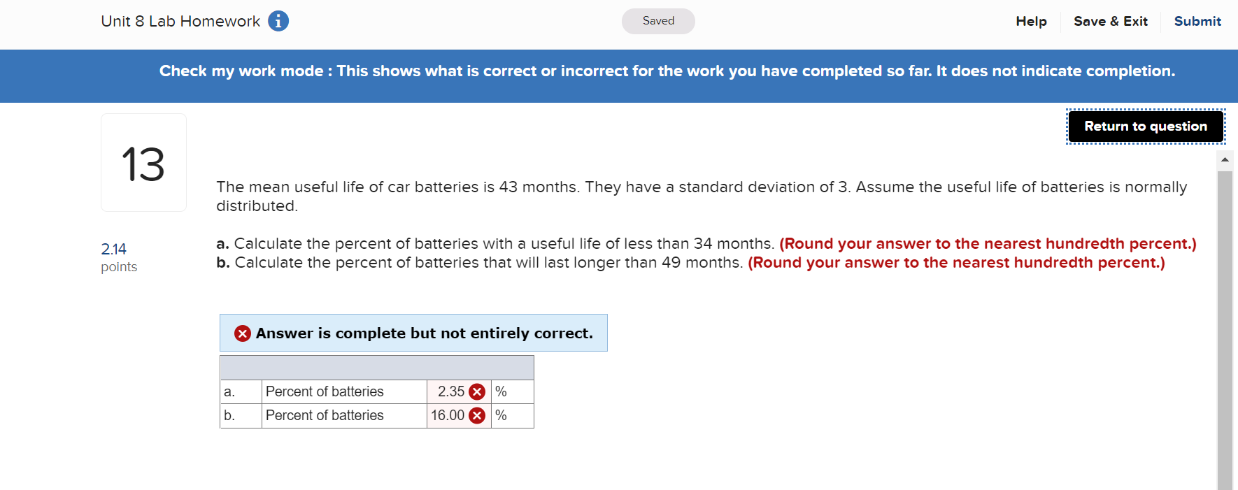 Solved I have 1 try left and all other Chegg posts have been | Chegg.com
