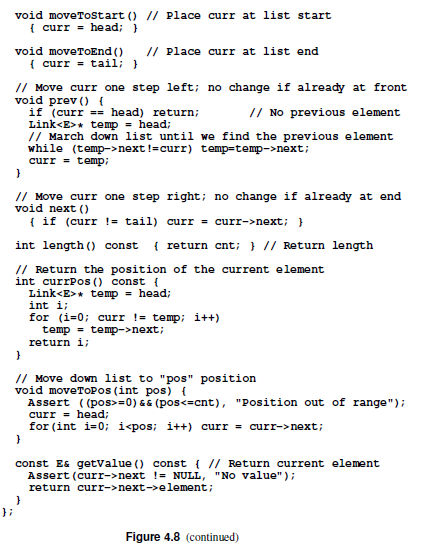 b) Implement the circular linked list in which the | Chegg.com