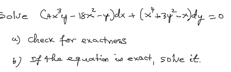 solve d 3 8 y x 4 2x 1