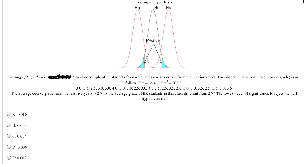 ho and ha hypothesis calculator