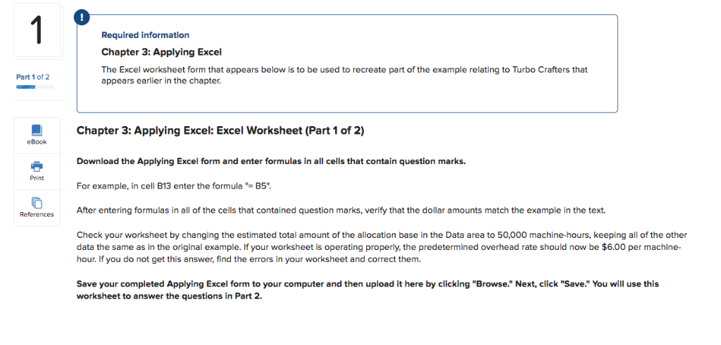 Solved A C D 1 Chapter 3: Applying Excel 3 Data 4 Allocation | Chegg.com
