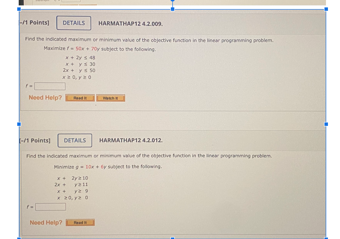 Solved i will give you thumbs up for sure if you solve those | Chegg.com