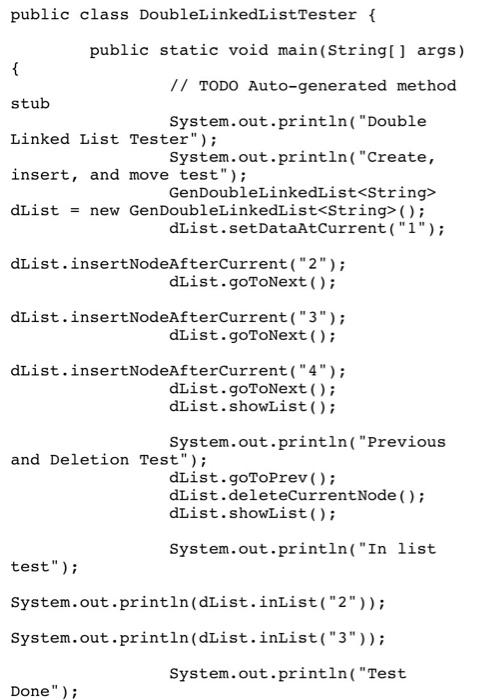 Solved I need this in Dr Java. The second picture is the | Chegg.com