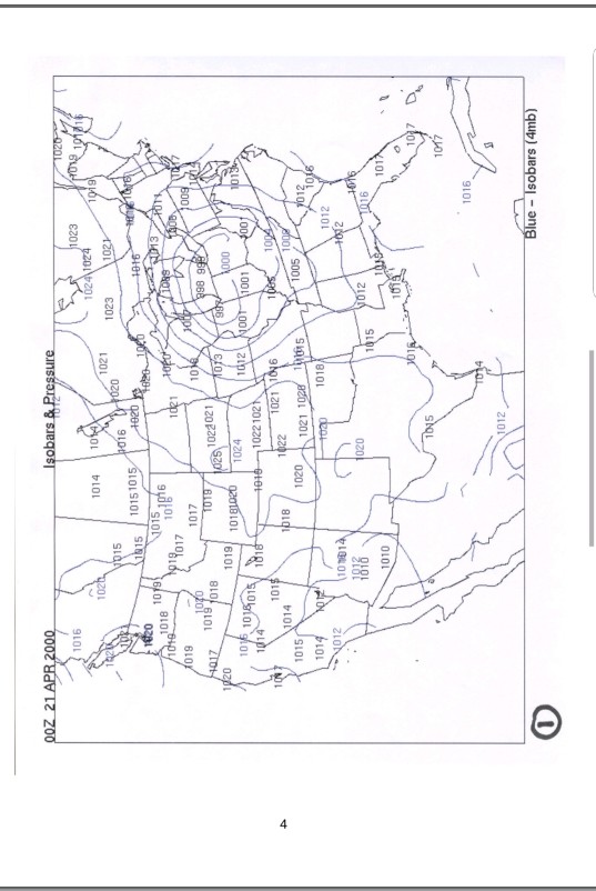 Solved EPS 3100 Lab 8: Interpreting the Weather Map | Chegg.com