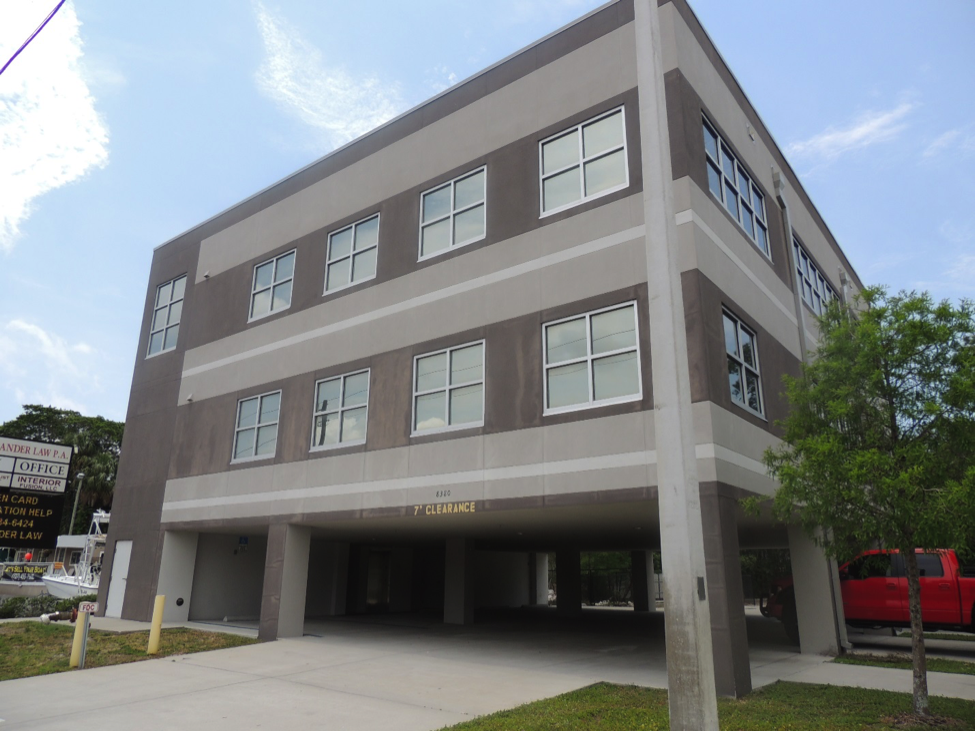 The Lighthouse Creek office building is a 3story